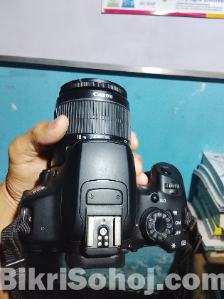 Canon 700d with 18-55 kit lens